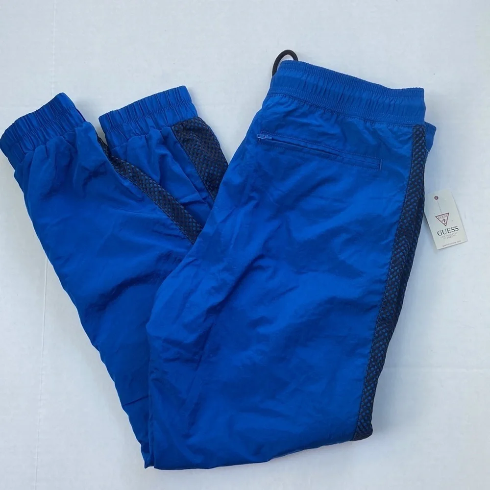 New GUESS Mens Comfort Windbreaker Pants SZ M